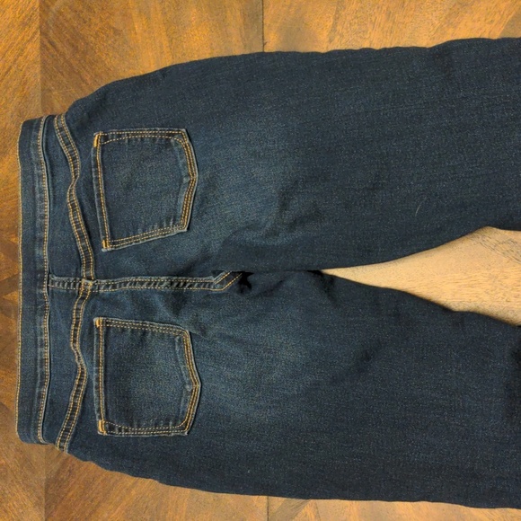 Old Navy Girls Skinny Jeans Size 10-12 Regular Dark Wash Pull-On Jeggings - Picture 8 of 12